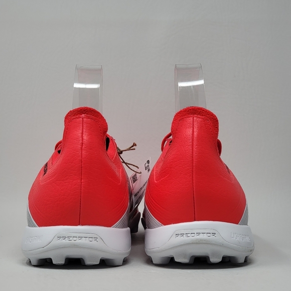 Adidas Predator League Tf ID3769 Unisex Lucid Red Soccer Cleat Mens Size 9.5 New - Picture 5 of 10